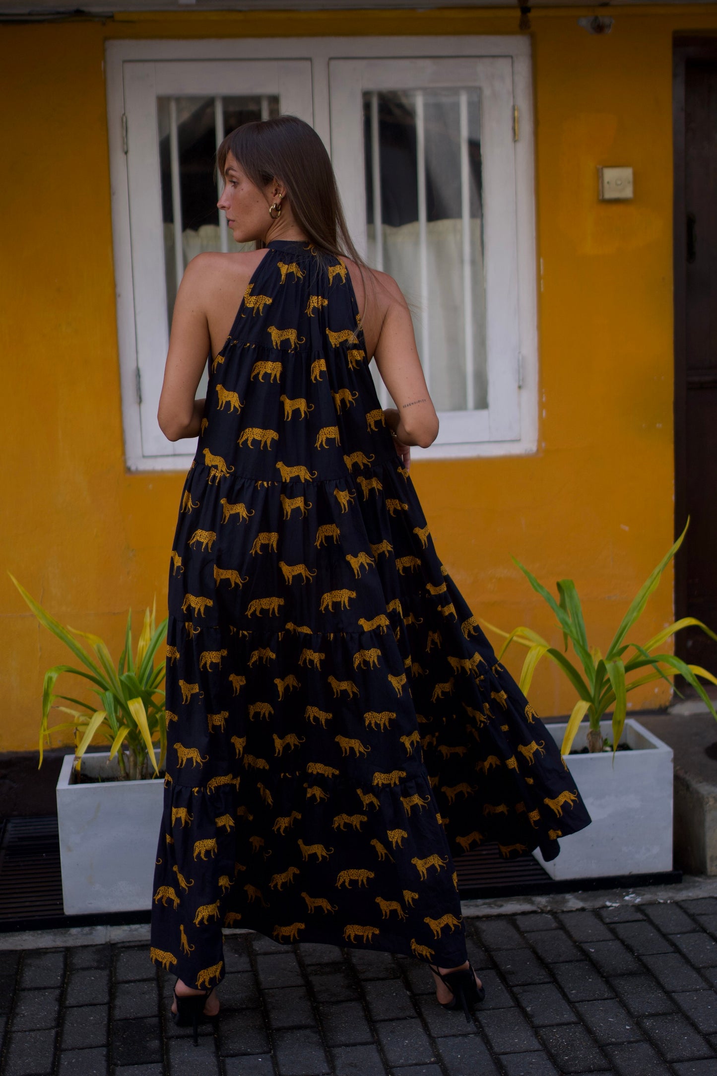 Arugam Bay Maxi- Black Leopard