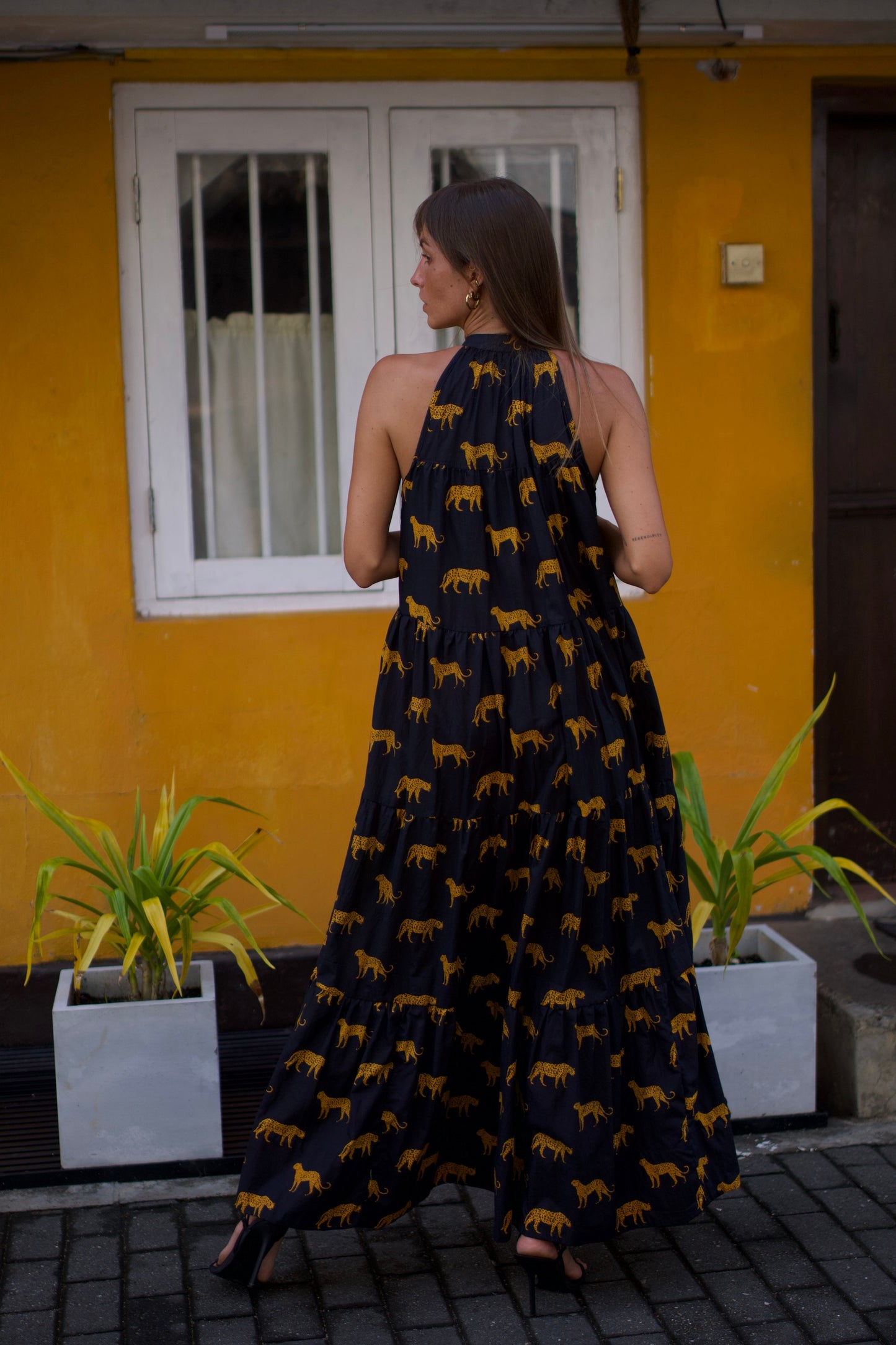 Arugam Bay Maxi- Black Leopard