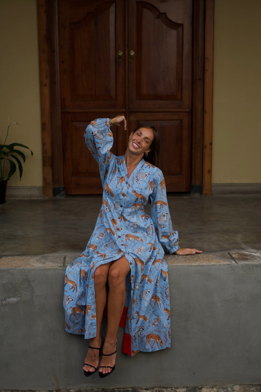 Amara - Deer Powder Blue