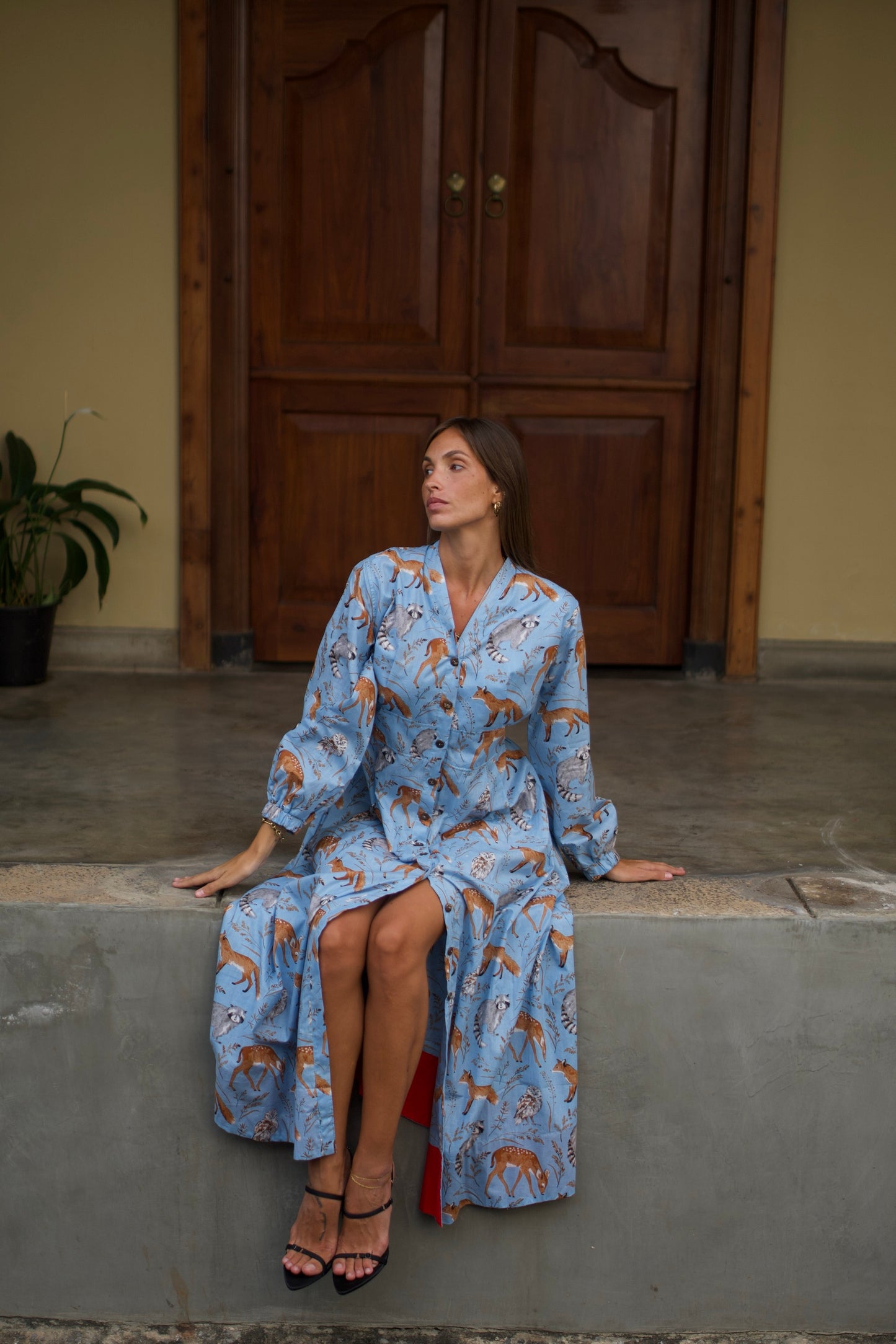 Amara - Deer Powder Blue