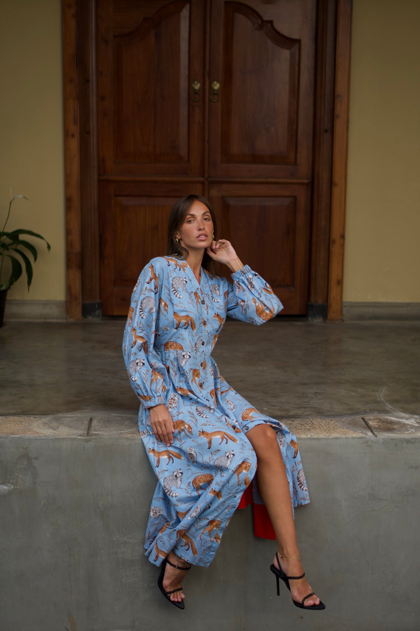 Amara - Deer Powder Blue