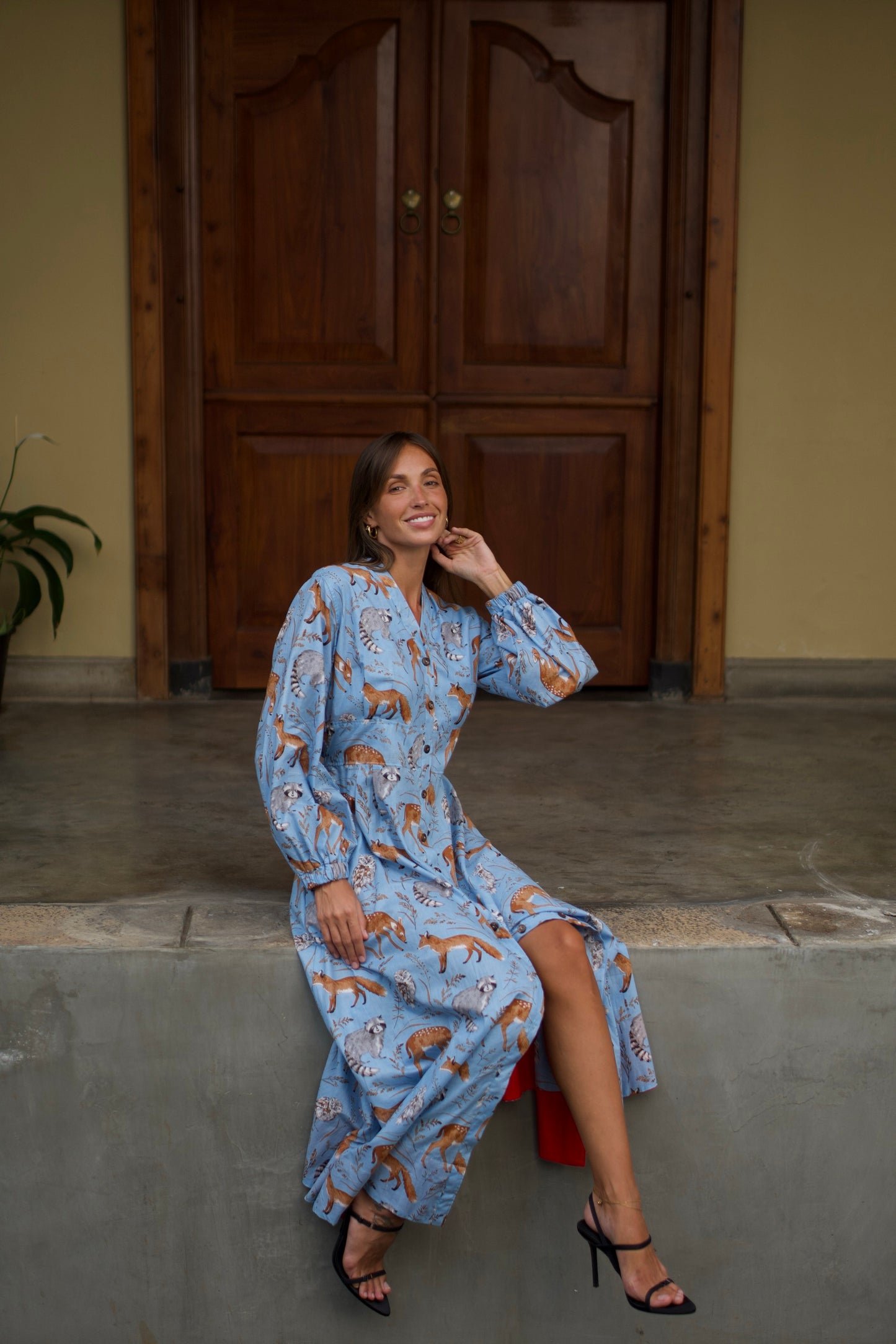 Amara - Deer Powder Blue