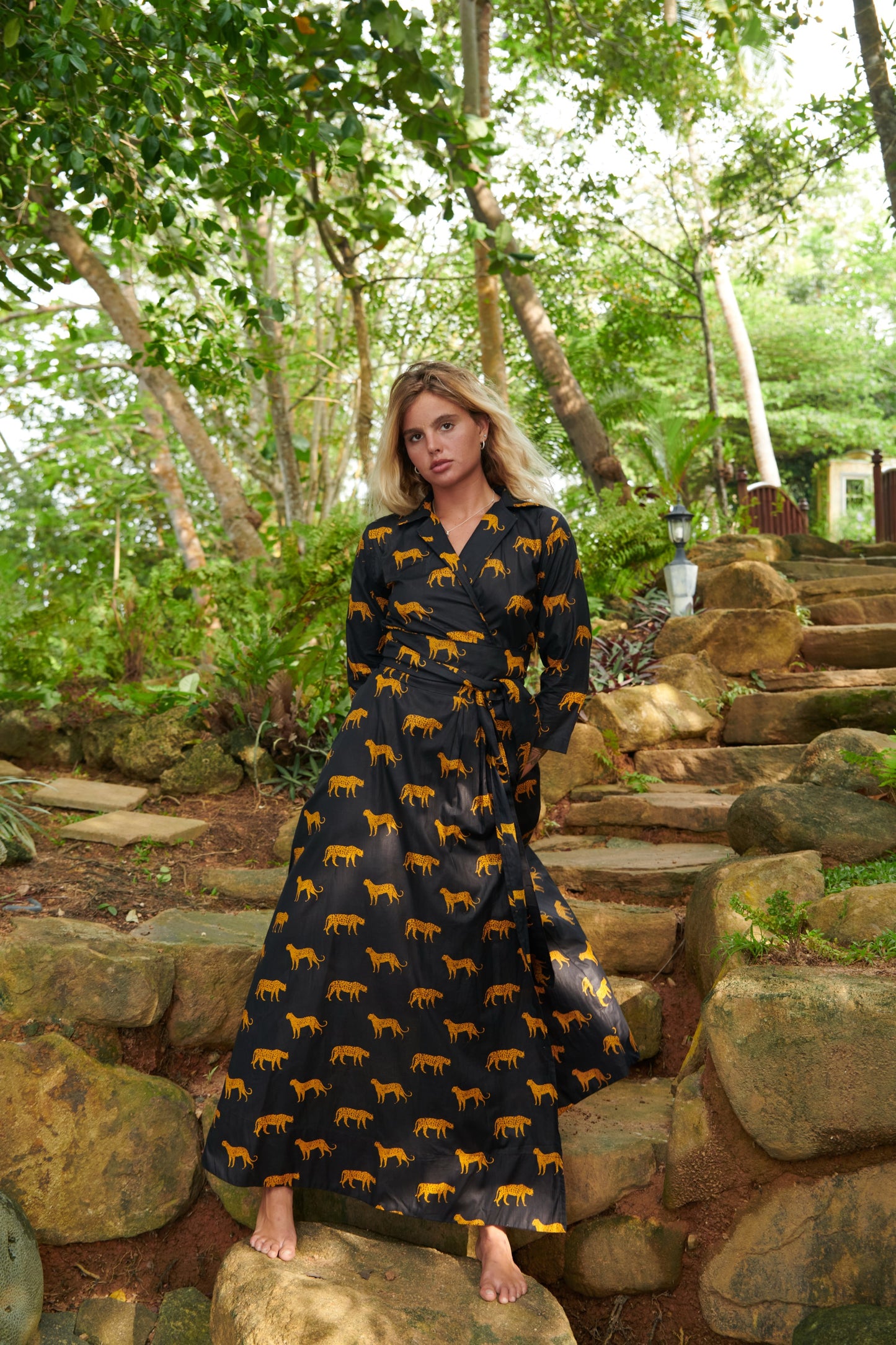 First Lady - Leopard Print Black