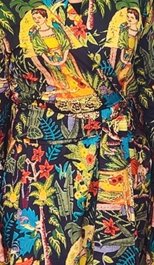 Summer Lane - Frida Kahlo black